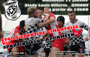 GIMONT 1 Vs PAMIERS 1