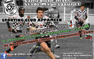 PAMIERS Vs HERS LAURAGAIS