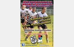 CHAMPIONNAT MIDI PYRENEES - PAMIERS Vs ST LYS-LASALVETAT