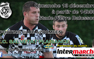 PAMIERS 1 Vs LA SALVETAT PLAISANCE 1