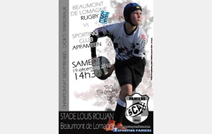 BEAUMONT DE LOMAGNE Territoriaux Vs PAMIERS