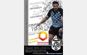 PAMIERS 1 Vs STADE NAVARRAIS 1