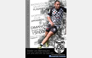 LA SALVETAT PLAISANCE 2 Vs PAMIERS 2