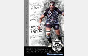 LA SALVETAT 1 Vs PAMIERS 1