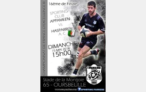 16éme de finale du Championnat de France