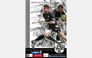16ème de finale retour du Championnat de France
