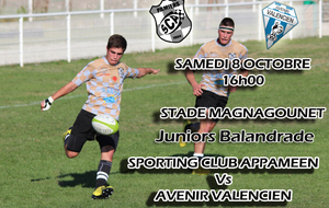 BALANDRADE : PAMIERS Vs VALENCE D'AGEN