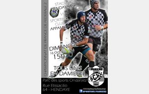 FEDERALE 2 - HENDAYE Vs PAMIERS