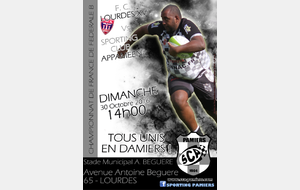 FEDERALE B - LOURDES 2 Vs PAMIERS 2