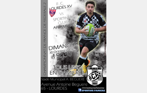 FEDERALE 2 - LOURDES 1 Vs PAMIERS