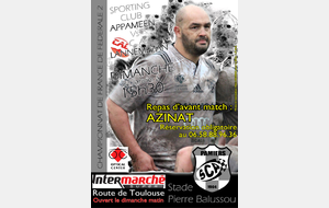 FEDERALE 2 - PAMIERS Vs LANNEMEZAN