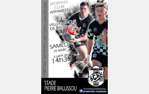 TEULIERE A : PAMIERS Vs VILLEFRANCHE LAURAGAIS