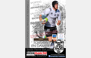 FEDERALE 2 - PAMIERS 1 Vs SALANQUE COTE RADIEUSE