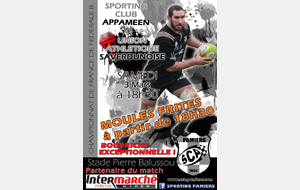 FEDERALE B - PAMIERS 2 Vs SAVERDUN