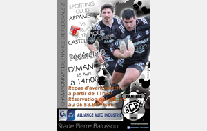 FEDERALE B - PAMIERS 2 Vs CASTELNAUDARY