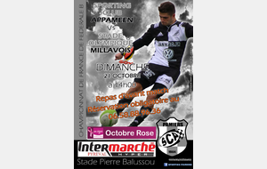 FEDERALE B : PAMIERS 2 Vs MILLAU 2