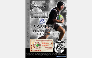 U18 : PAMIERS Vs FLEURANCE