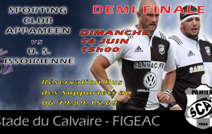 DEMI FINALE du championnat de France