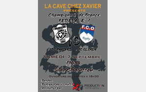 DEBUT DU CHAMPIONNAT