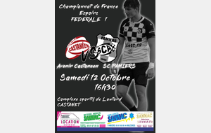 ESPOIRS F1 : CASTANET Vs PAMIERS