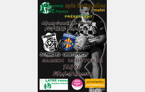 ESPOIRS F1 : PAMIERS Vs CERET