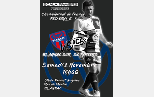 FEDERALE 1 : BLAGNAC Vs PAMIERS