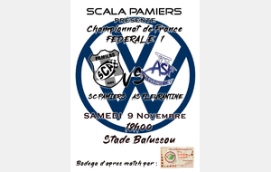 FEDERALE 1 : PAMIERS Vs FLEURANCE