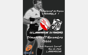 FEDERALE 1 : LANNEMEZAN Vs PAMIERS