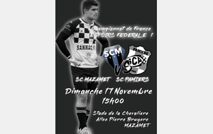 ESPOIRS F1 : MAZAMET Vs PAMIERS
