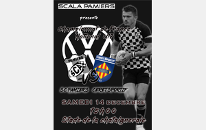 NATIONAL U18 : PAMIERS Vs CERET