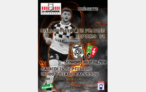 ESPOIRS F1 : PAMIERS Vs SAINT SULPICE