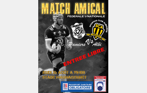 MATCH AMICAL CONTRE ALBI 🖤🤍