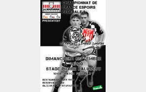 ESPOIRS FED. 1 : PAMIERS Vs LOMBEZ SAMATAN