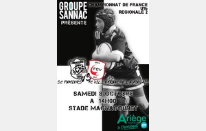 PAMIERS U16 REGIONAUX Vs VILLEFRANCHE LAURAGAIS