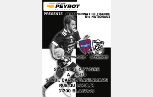 BLAGNAC U16 Nationaux Vs PAMIERS