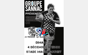 Féminines Régionales à X : PAMIERS Vs Ras TOURNEFEUILLE SAUDRUNE