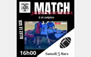 RAS DES 3 VALLEES U18 Vs PAMIERS