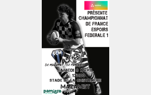MAZAMET Espoirs Vs PAMIERS