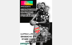 LABRUGUIERE F18 Féd 2 vS PAMIERS